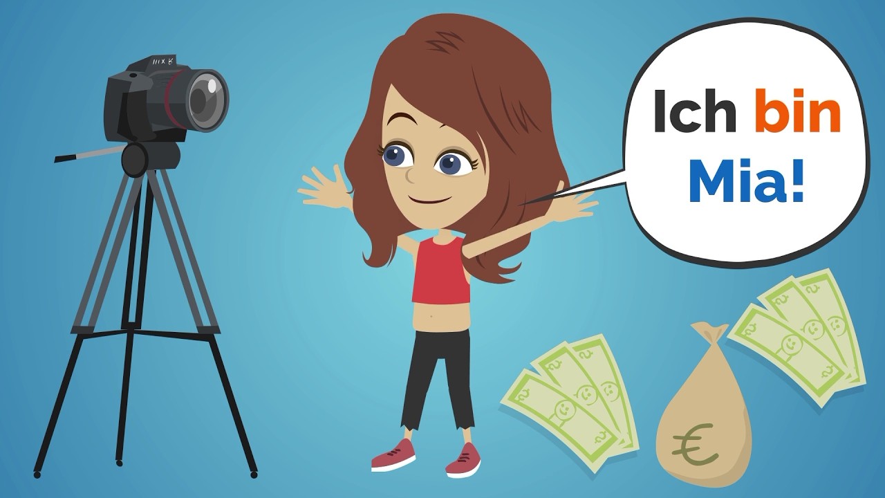 Mia arbeitet als YouTuberin