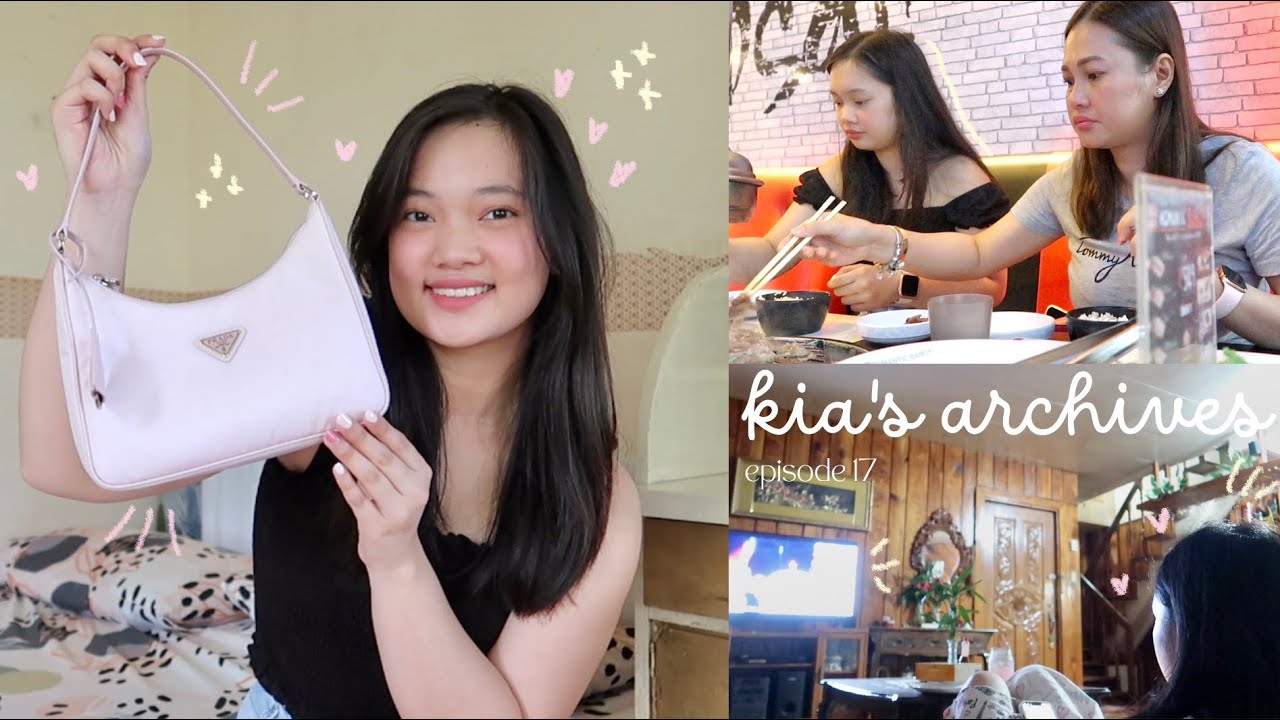 kia’s archives ep. 17 👛🦋 unboxing my new bag + chill days! ☁️🌮