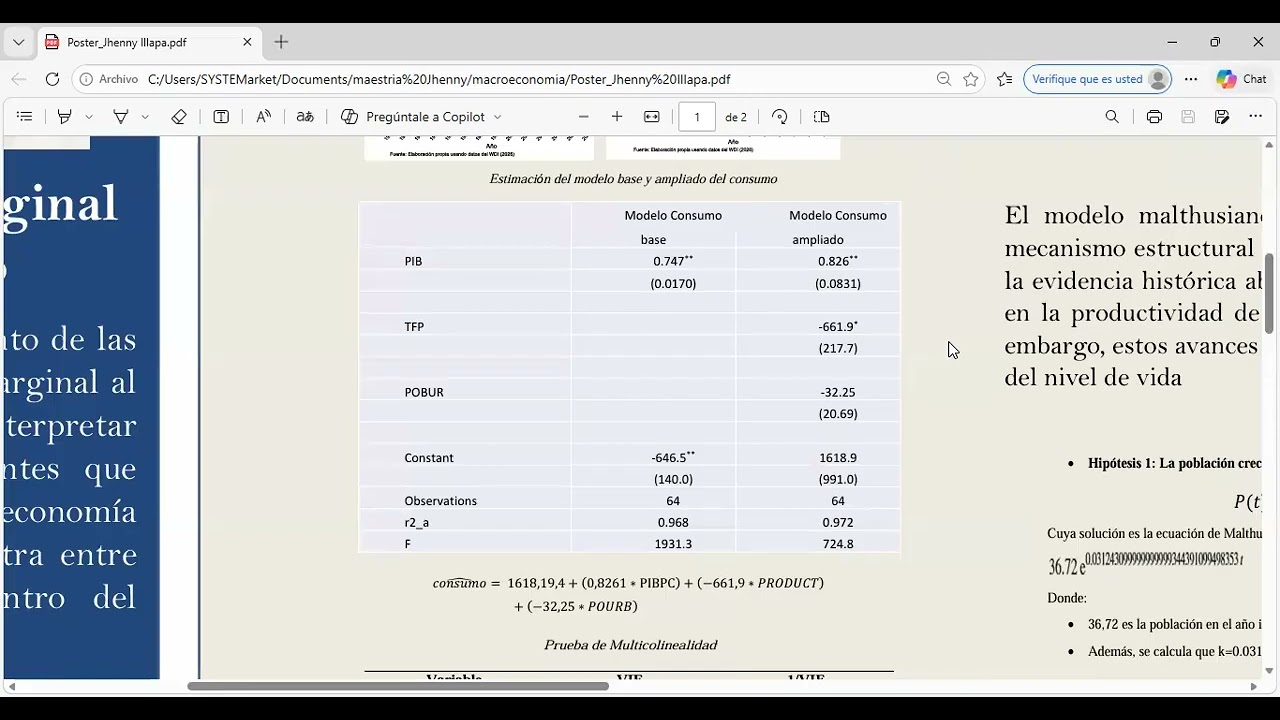 Analisis Macroeconomico U2