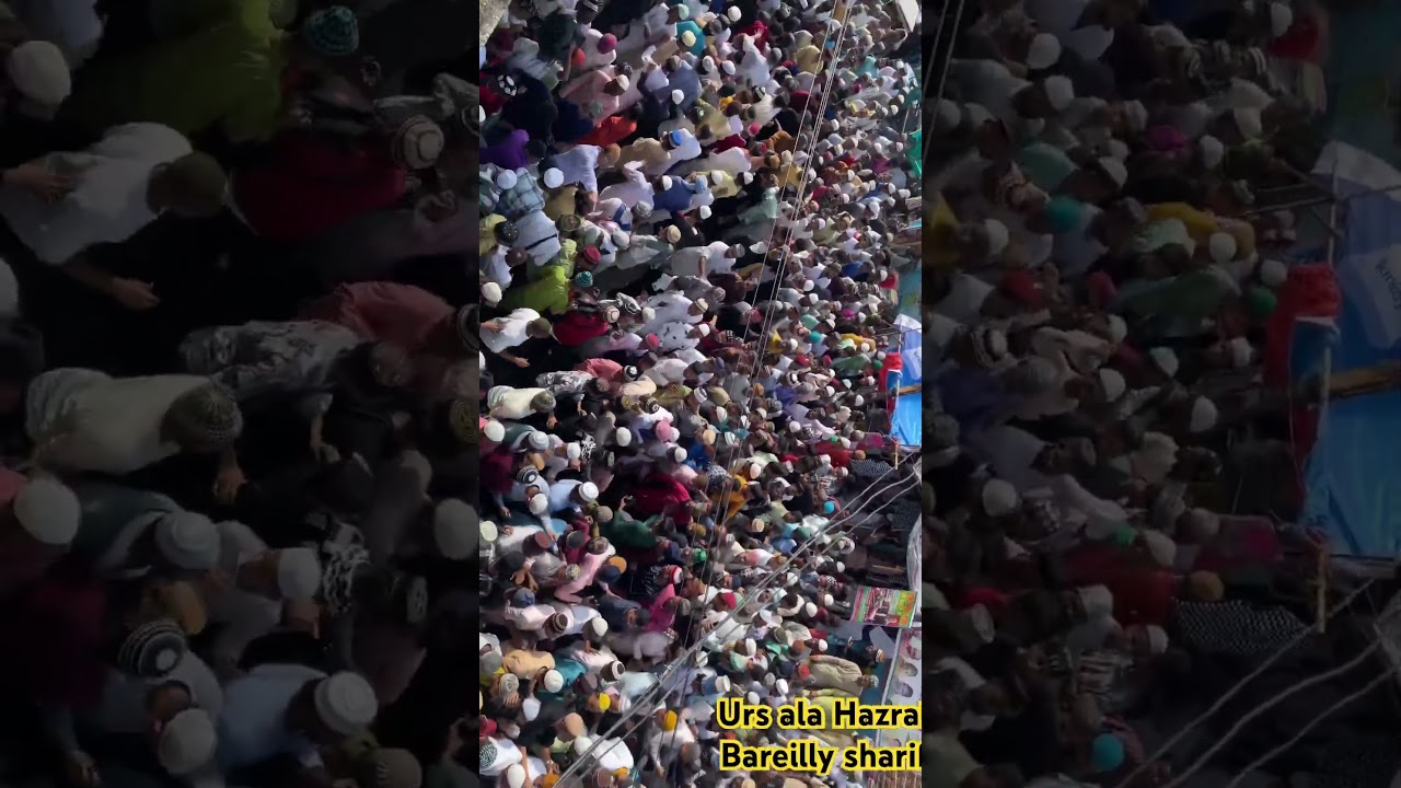 105 sala urs ala Hazrat Bareilly sharif😍 #vlog #dargah #travelvlog #viral #shot
