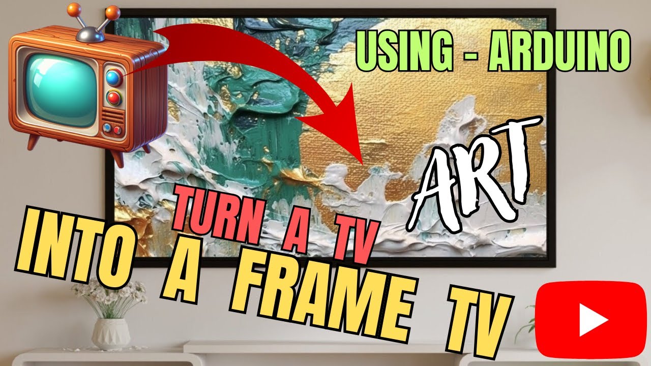 Turn any TV into a FRAME TV for Artworks DIY