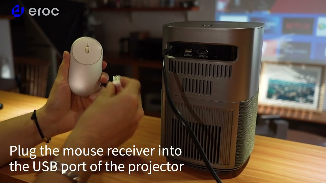 Eroc Max Projector - How to Operate