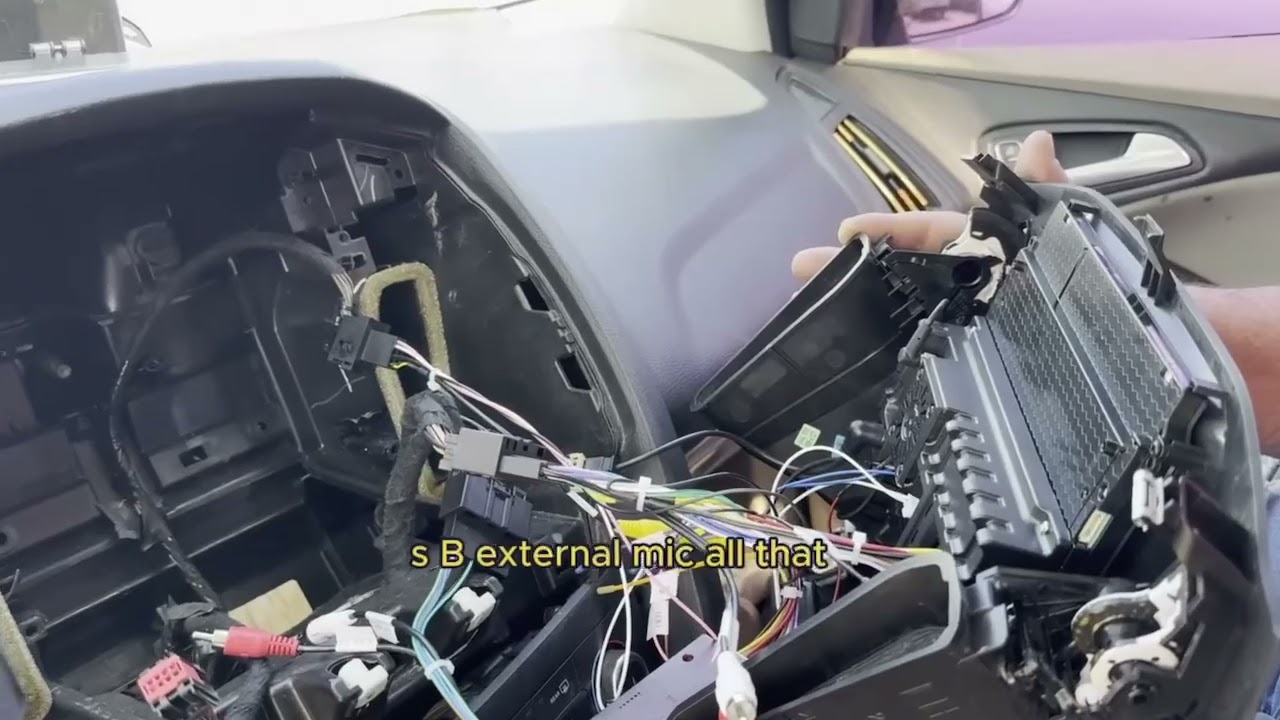 ZHNN - Step by Step Installation - Car Stereo Compatible with Ford Focus 2012-2018
