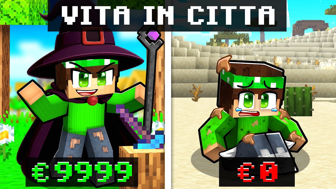 HO RINIZIATO DA ZERO nella NUOVA VITA IN CITTÀ 1 REMAKE su MINECRAFT!
