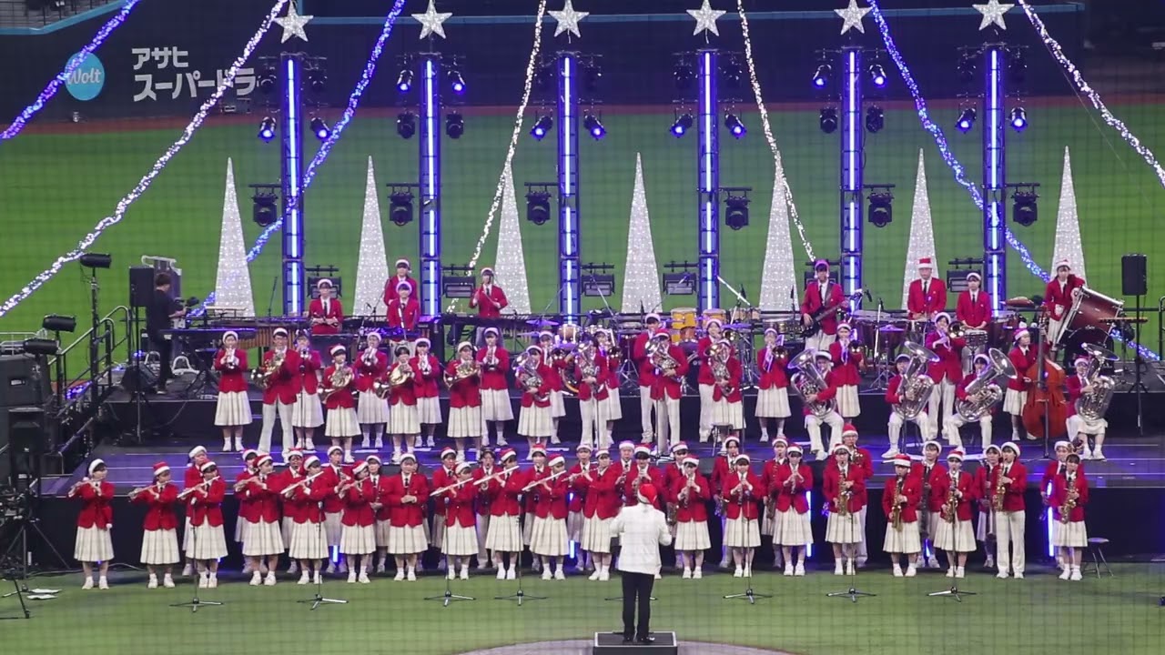 マーチ・ブルースカイ / 高木登古 (作曲) - 札幌白石高校吹奏楽部 - みんなのXmas音楽祭 - 2025年