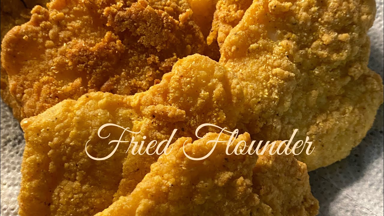 CRISPY CRUNCHY FRIED FLOUNDER RECIPE COOKING WITH JUDY CALDWELL