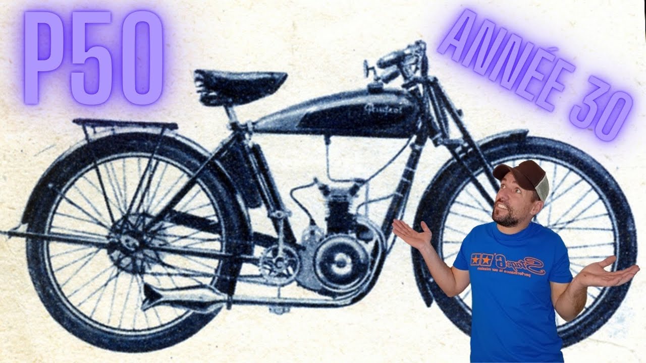 😱 On m'offre une Peugeot P50 des années 30