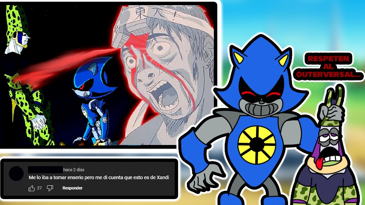 (Este no se escucha) SonicTard Ve en directo el cell vs metal sonic (se arde por el resultado)