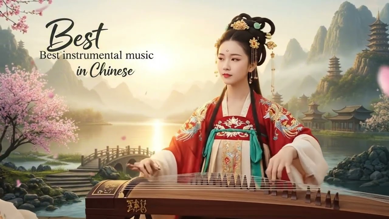 Best Bamboo Flute, Zither Instrumental Music - Gentle and Deeply Moving Chinese Instrumental Music