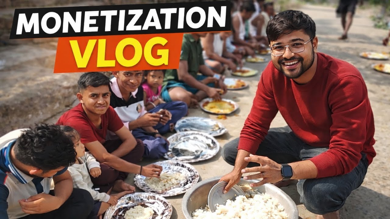 YouTube Monetization Mil Gayi 😍 | Sabko Khana Khilaya | Real Vlog