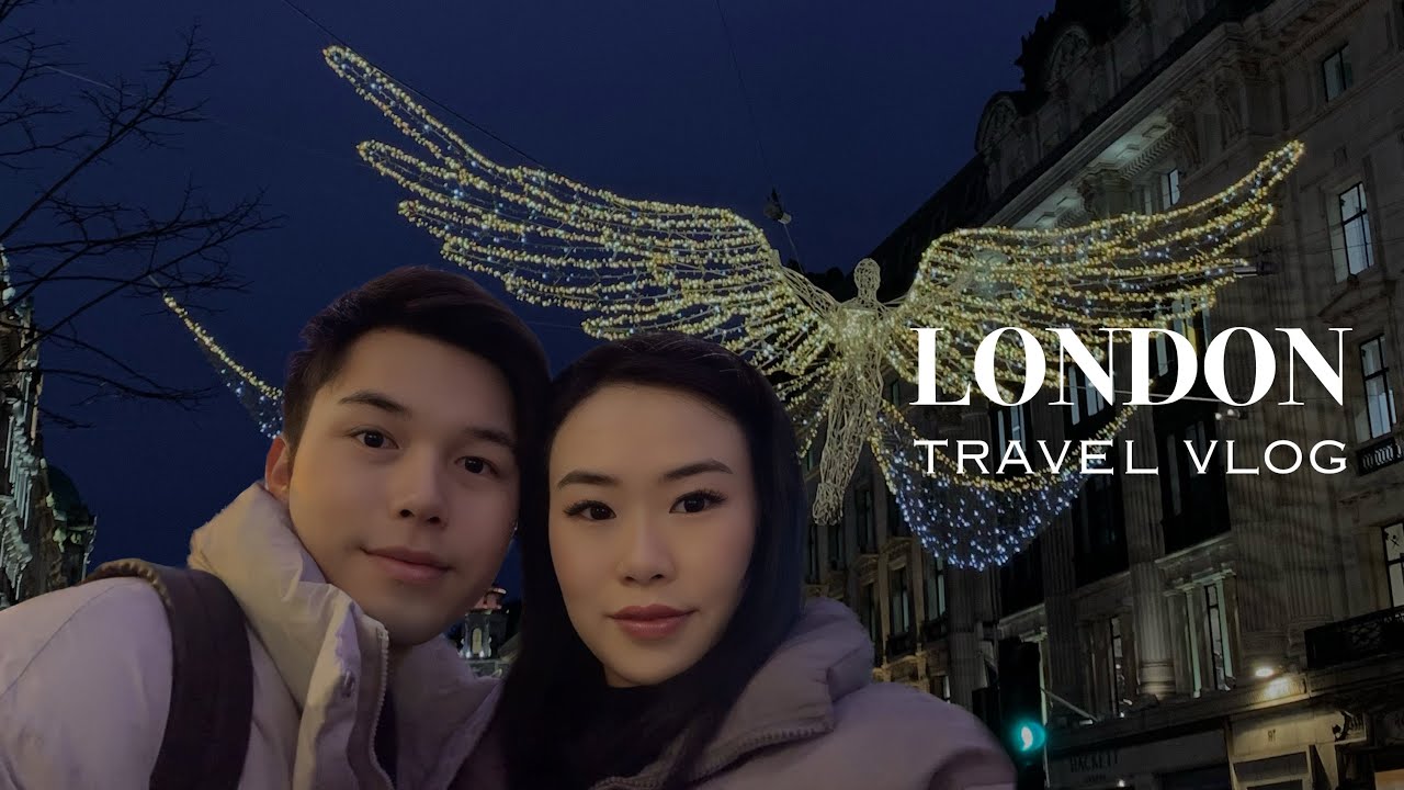 a week in London - Christmas holiday season! 🇬🇧🎄 | travel vlog