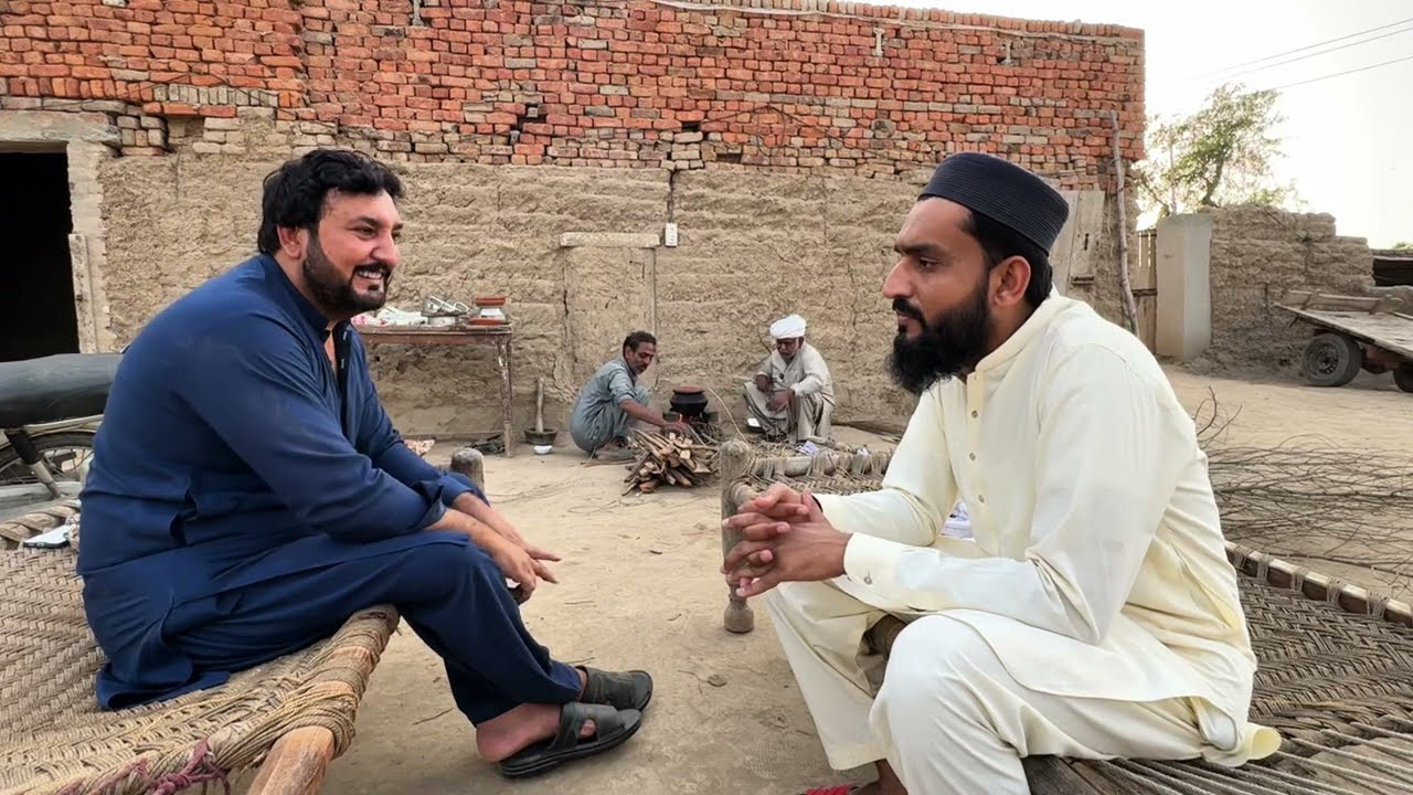 Anjum Saroya  keti Rana Aslam Khan Waqar de dere ty sab sajnan naal aftari. Desi Khana, Desi bande