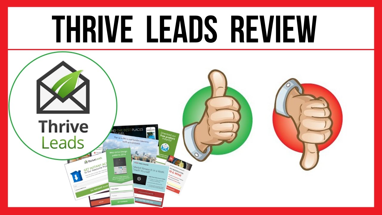 Thrive Leads Review - Case Study - Is Thrive Themes Plugin Good?