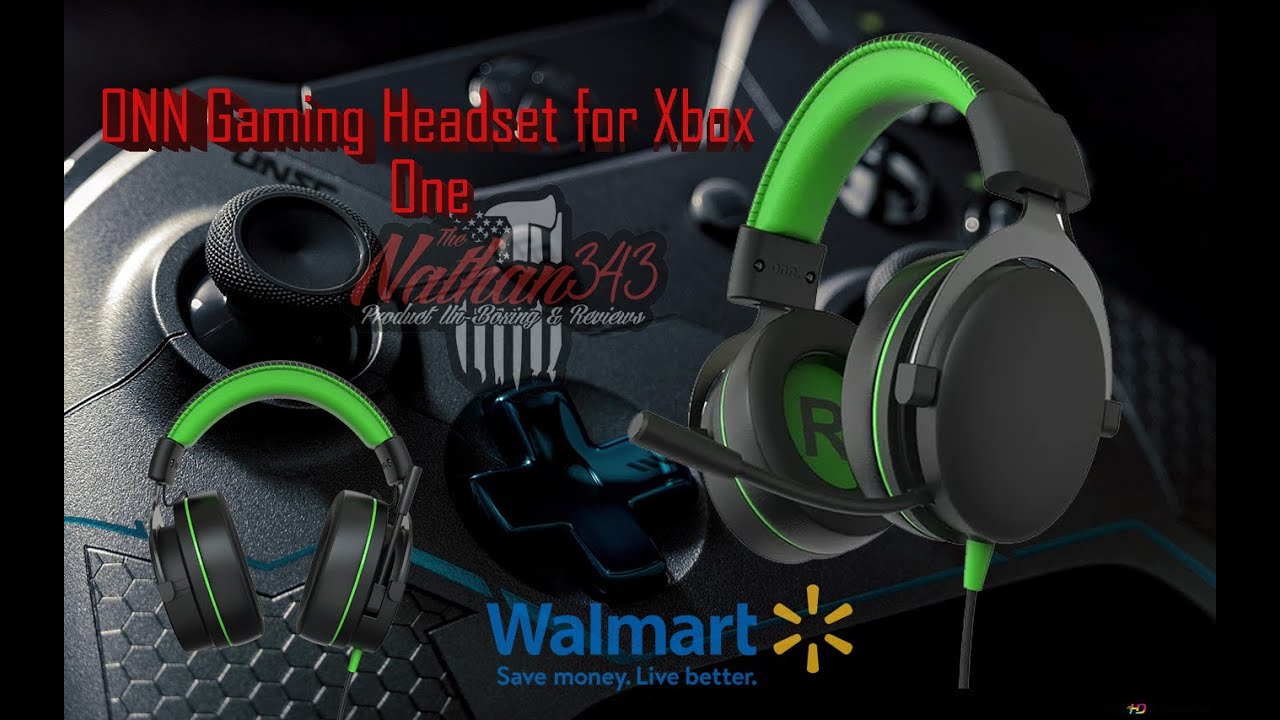 Wal-Mart ONN Gaming Headset Xbox One Series X & S  PlayStation 4 & 5