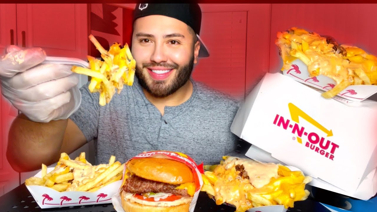 DEVOURING IN N OUT ANIMAL STYLE MUKBANG | EATING SHOW