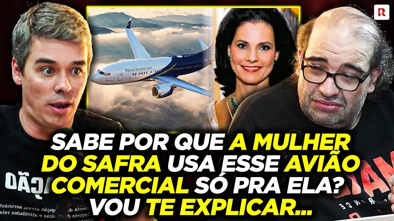 EX-PILOTO REVELA PARA SACANI O SEGREDO DO MAIOR AVIÃO COMERCIAL BRASILEIRO...