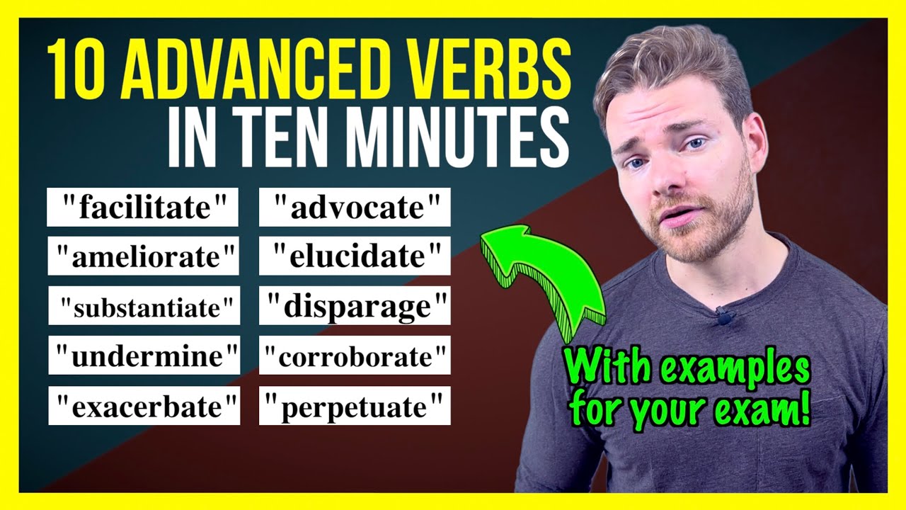AMAZE Your Examiner with TEN C1 Advanced VERBS in TEN Minutes! - CAE Vocabulary
