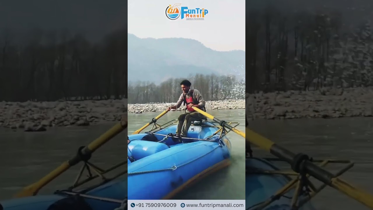 Thrill-seekers unite! Conquer Kullu's rapids for an unforgettable river rafting experience.🌊