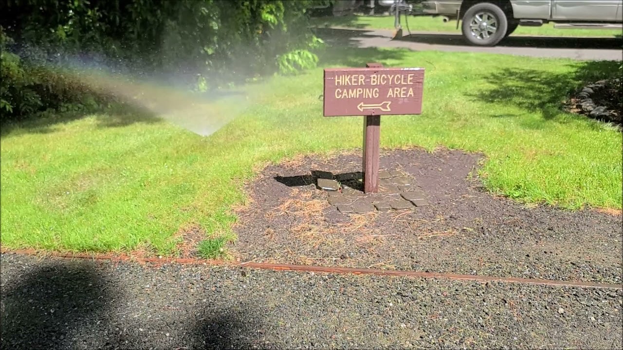 Hiker-Biker Camp at Clyde Holliday State Park