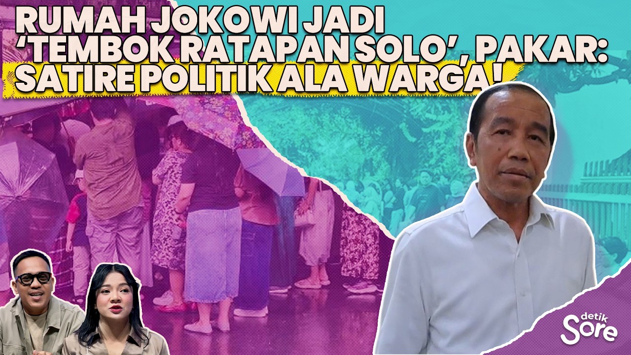 Pakar Ungkap Makna Satire Rumah Jokowi Ditag ‘Tembok Ratapan Solo’
