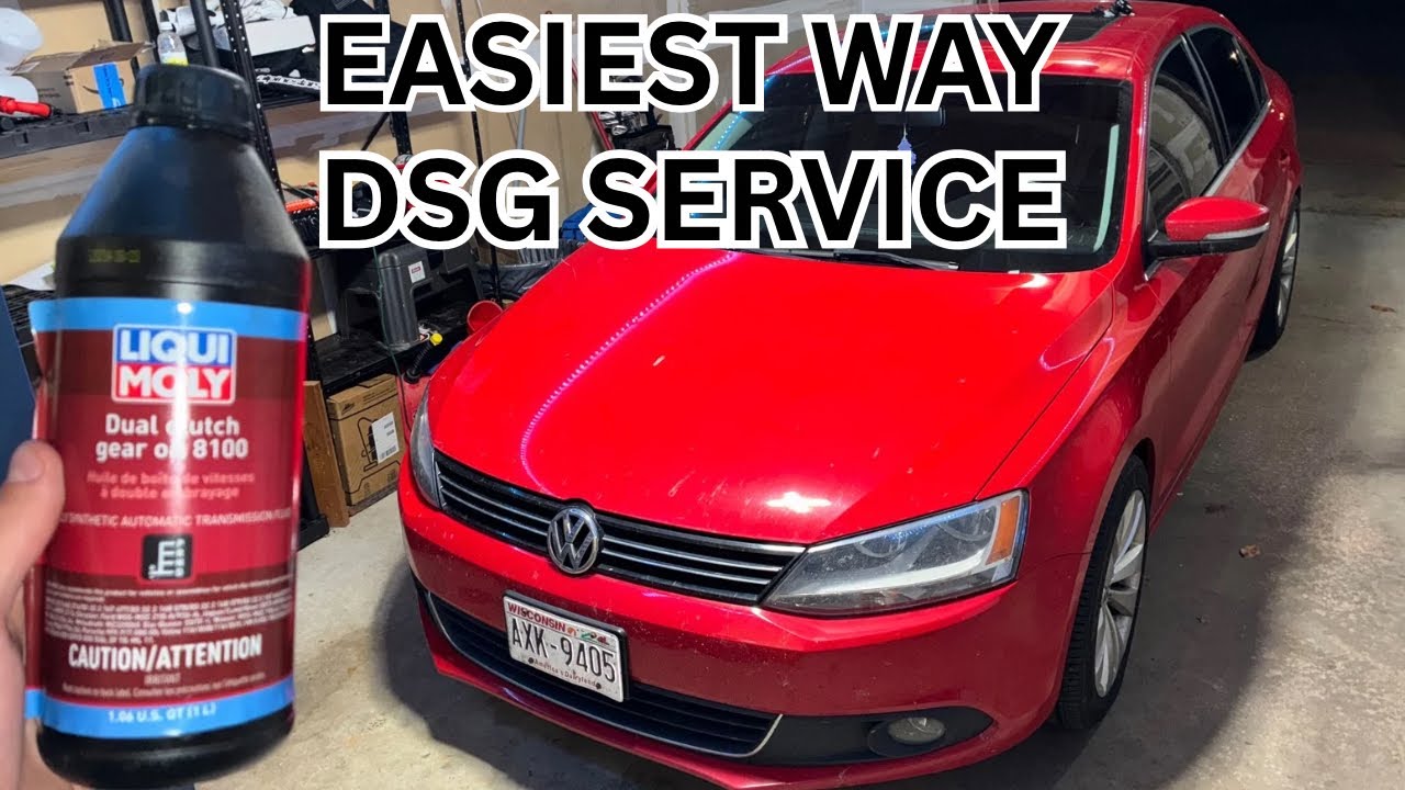 How To Do a DSG Service The Easy Way On MK6 Volkswagen Jetta (DQ250)