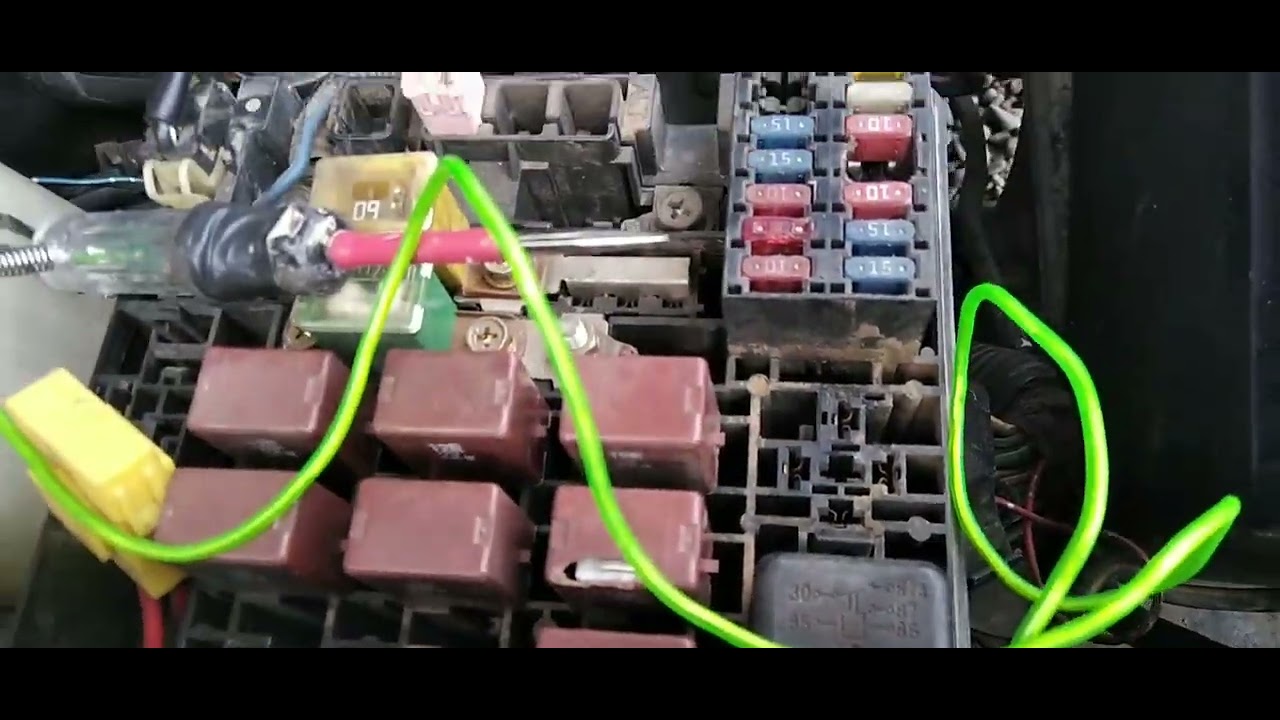 isuzu crosswind problem no crank no start replace starter relay