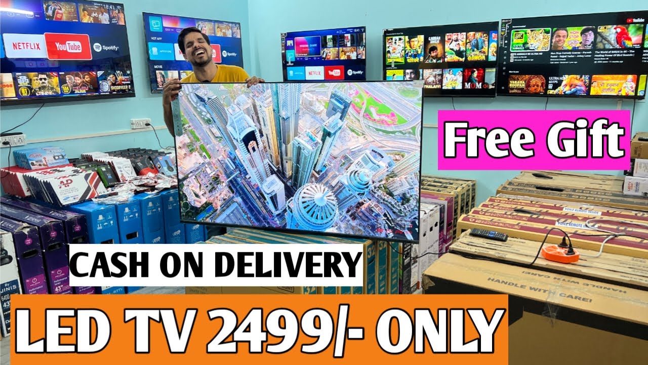 Cheapest Smart Tv market in Delhi | LED TV, ultra HD TV Balaji electronics VANSHMJ