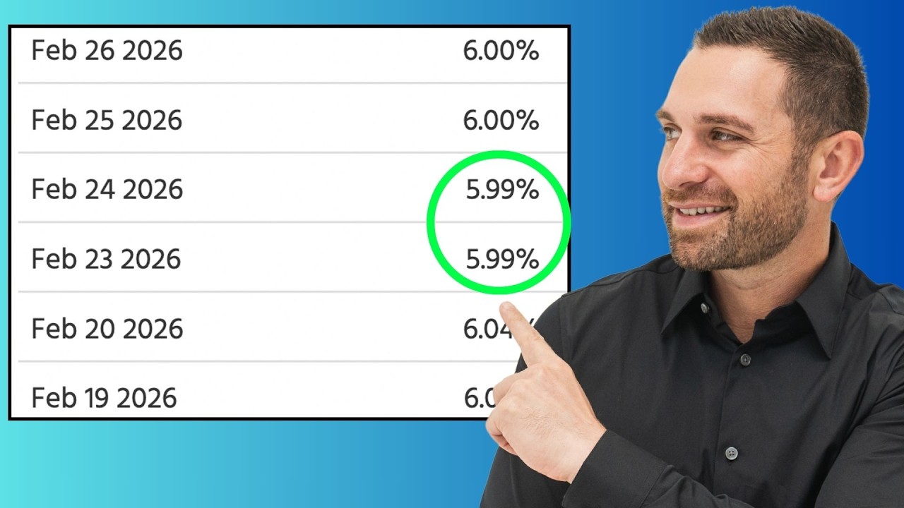 Mortgage Rates Just Dropped Under 6%: Is This The Spring Market Signal?