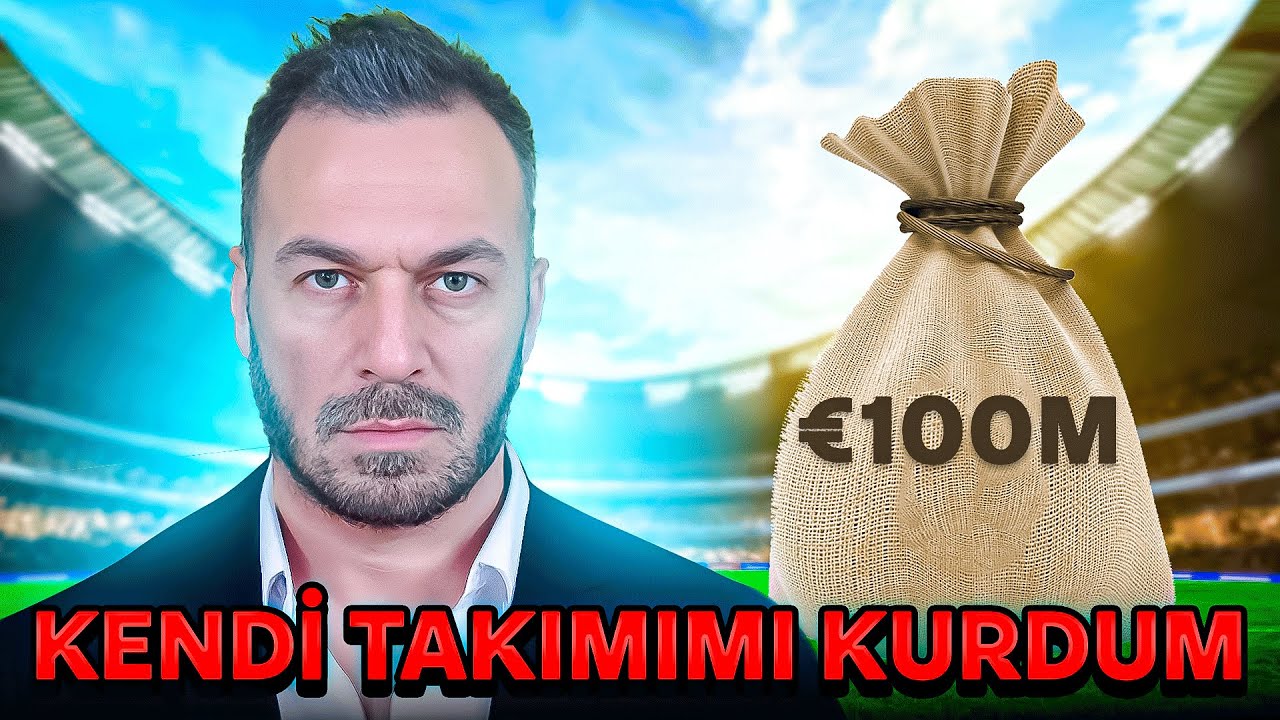 SÜPERLİG'DE 100 MİLYON EURO İLE ŞAMPİYON OLUNUR MU ? // EA FC 25 KARİYER MODU