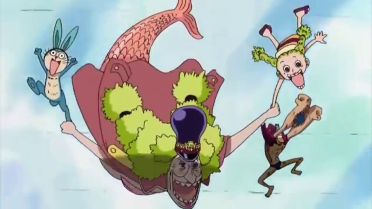 Going Merry Rescues Straw Hat Pirates - One Piece Moment