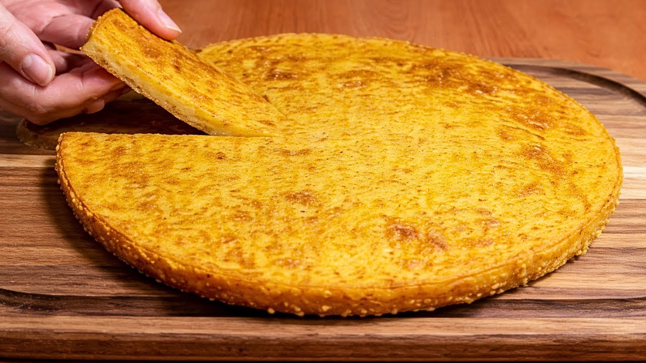 Хлеб из Нутовой Муки из 4 Ингредиентов | Такой Вкусный, Что Вы Никогда Его Не Пробовали