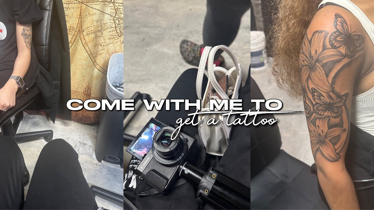 come with me to get my first tattoo! | starting my sleeve