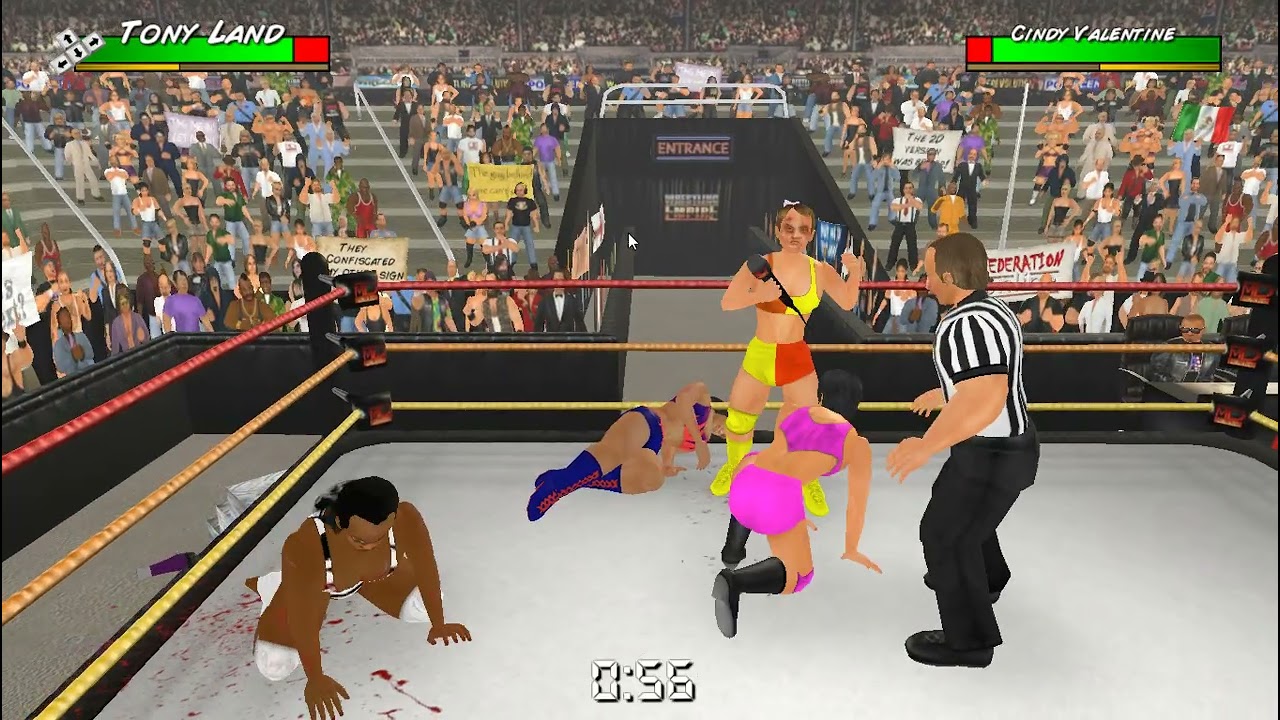 Fatal four way elimination Lightweight Title match