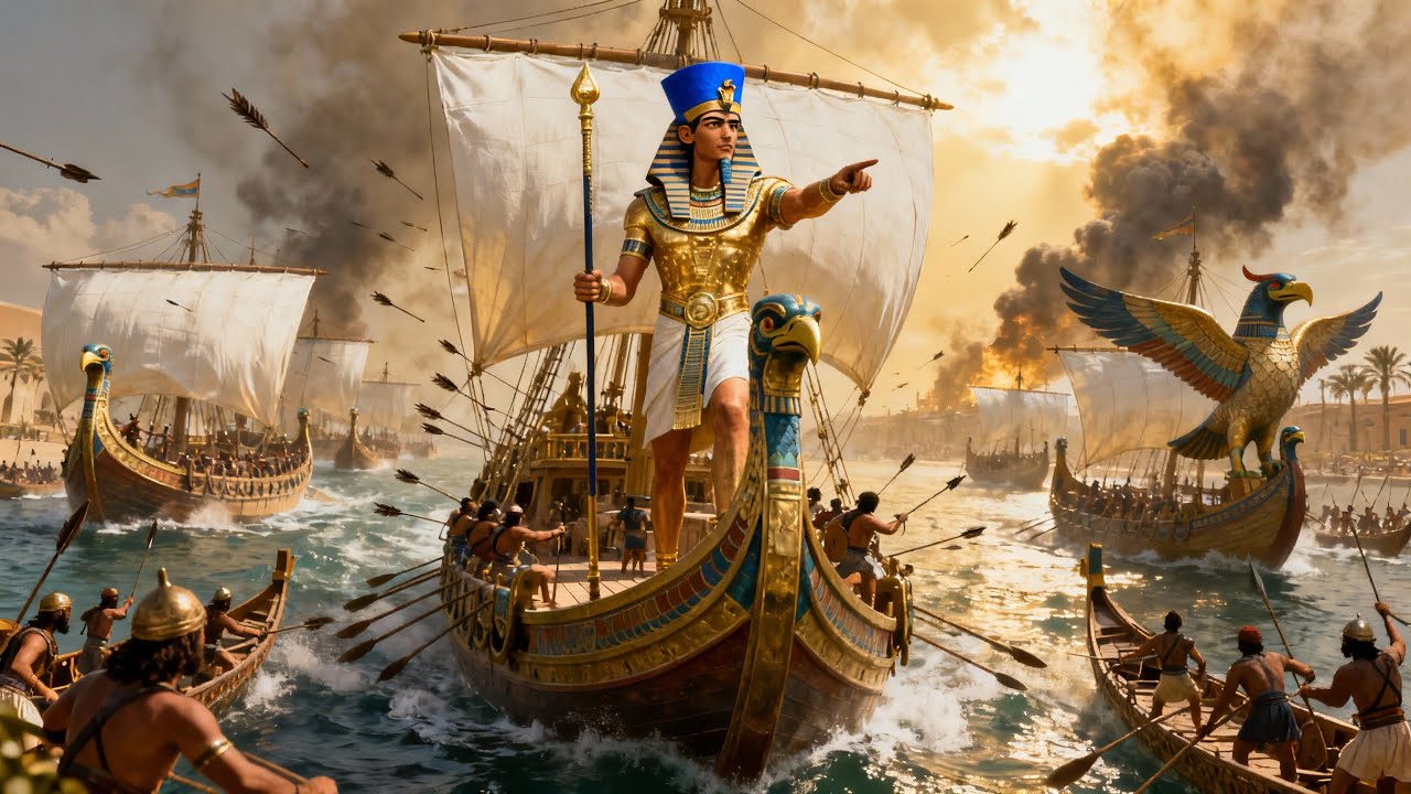 This Pharaoh Fought Pirates from the Sea: The Battle of the Delta (1175 BCE)