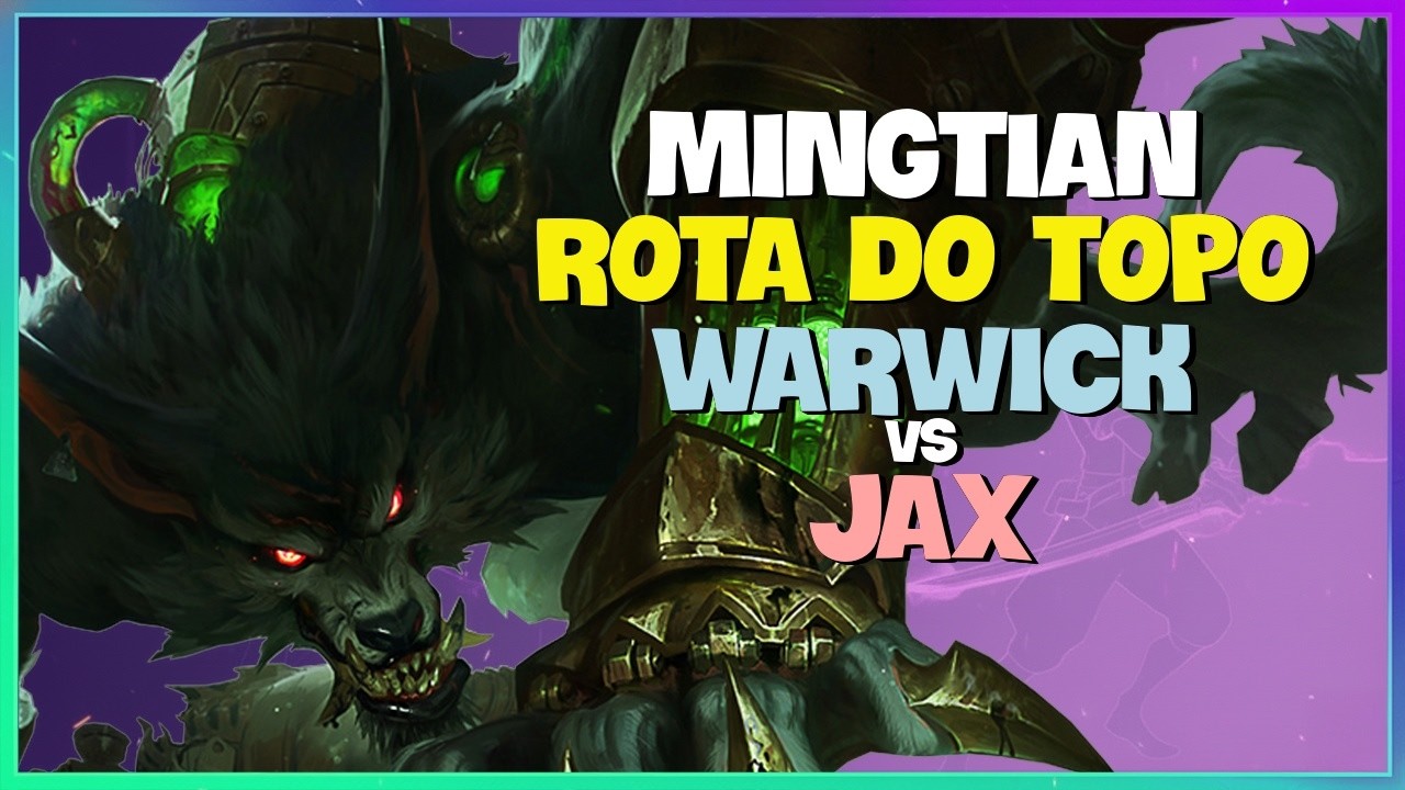 Mecânicas de Warwick Rank 1 Chinês MingTian no Topo Desafiante Legenda em Português
