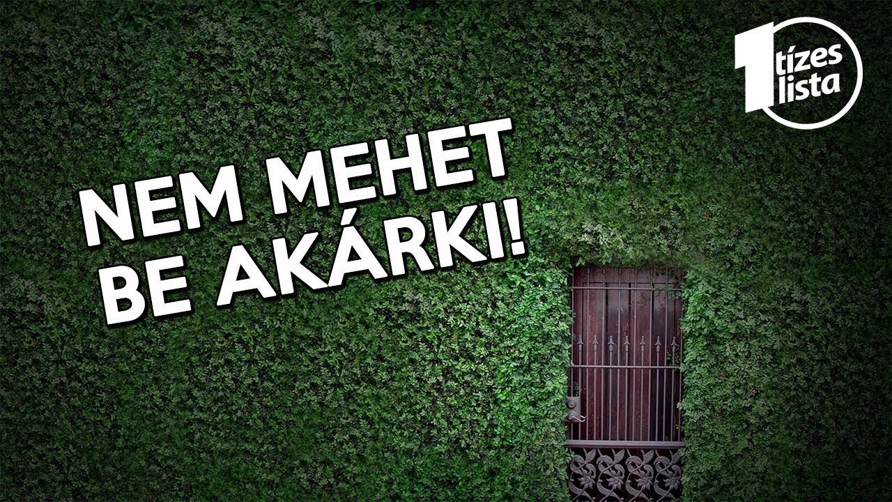 Titkos helyek a vil&aacute;g legh&iacute;resebb &eacute;p&iacute;tm&eacute;nyeiben, amiket j&oacute; es&eacute;llyel sosem fogsz l&aacute;tni