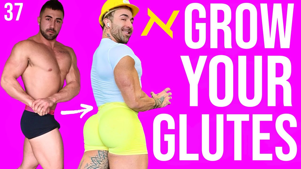 GROW YOUR GLUTES! 10 MINUTE NO EQUIPMENT GLUTE WORKOUT! Episode 37