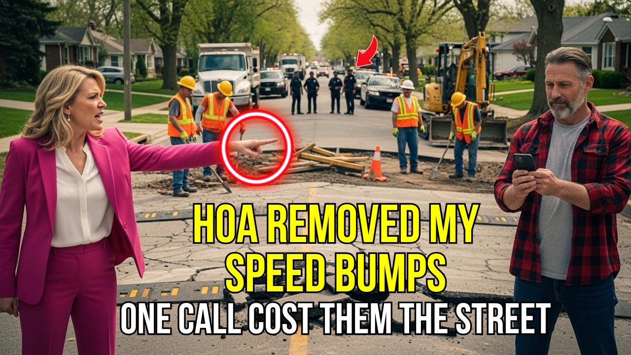 HOA Tore Out My Speed Bumps — One Call From Me Cost Them the Entire Street