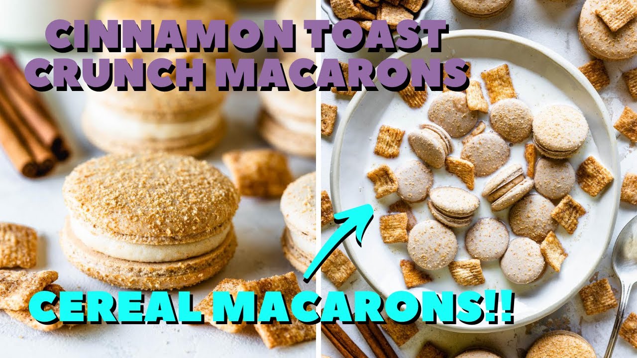 Cinnamon Toast Crunch Macarons