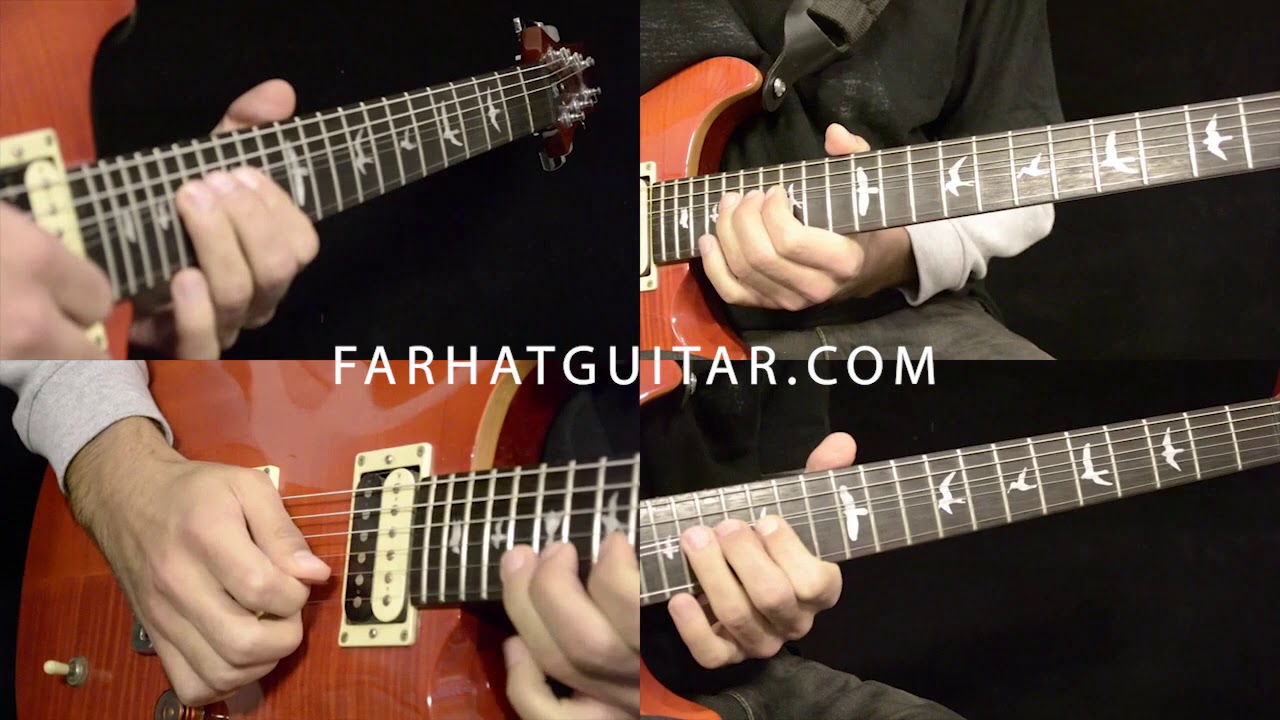 Shine on you Crazy Diamond -Pink Floyd - Guitar Cover FarhatGuitar.com