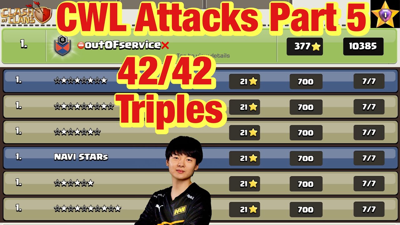 January Season CWL Attacks Part5