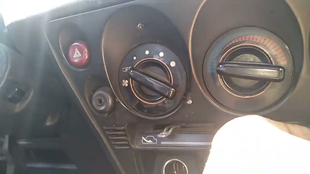 КАК ЗАМЕНИТЬ ЛАМПОЧКИ ПОДСВЕТКИ  ПЕЧКА Mitsubishi Galant 1987 г–1993 г