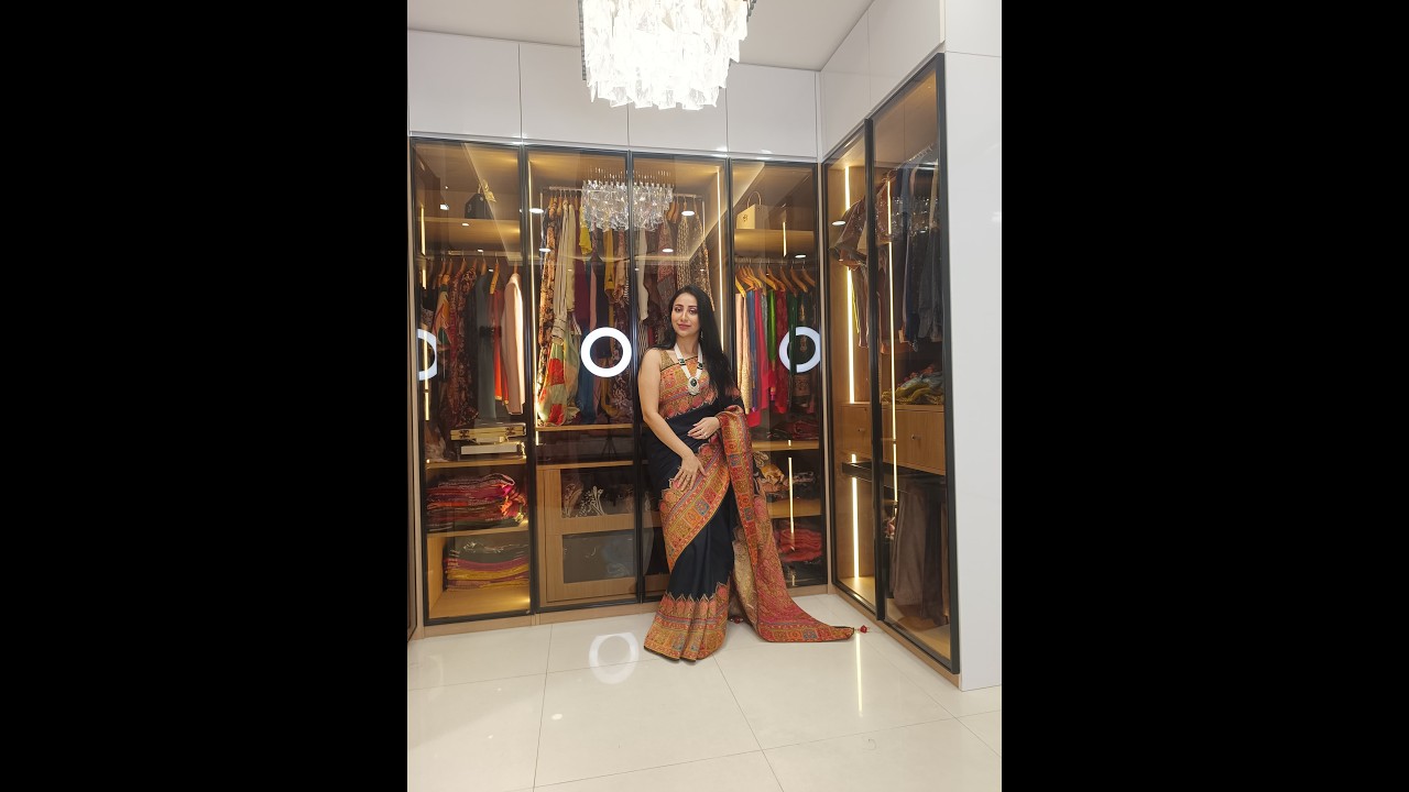 Kanni pashmina silk saree whatsapp 8515999506