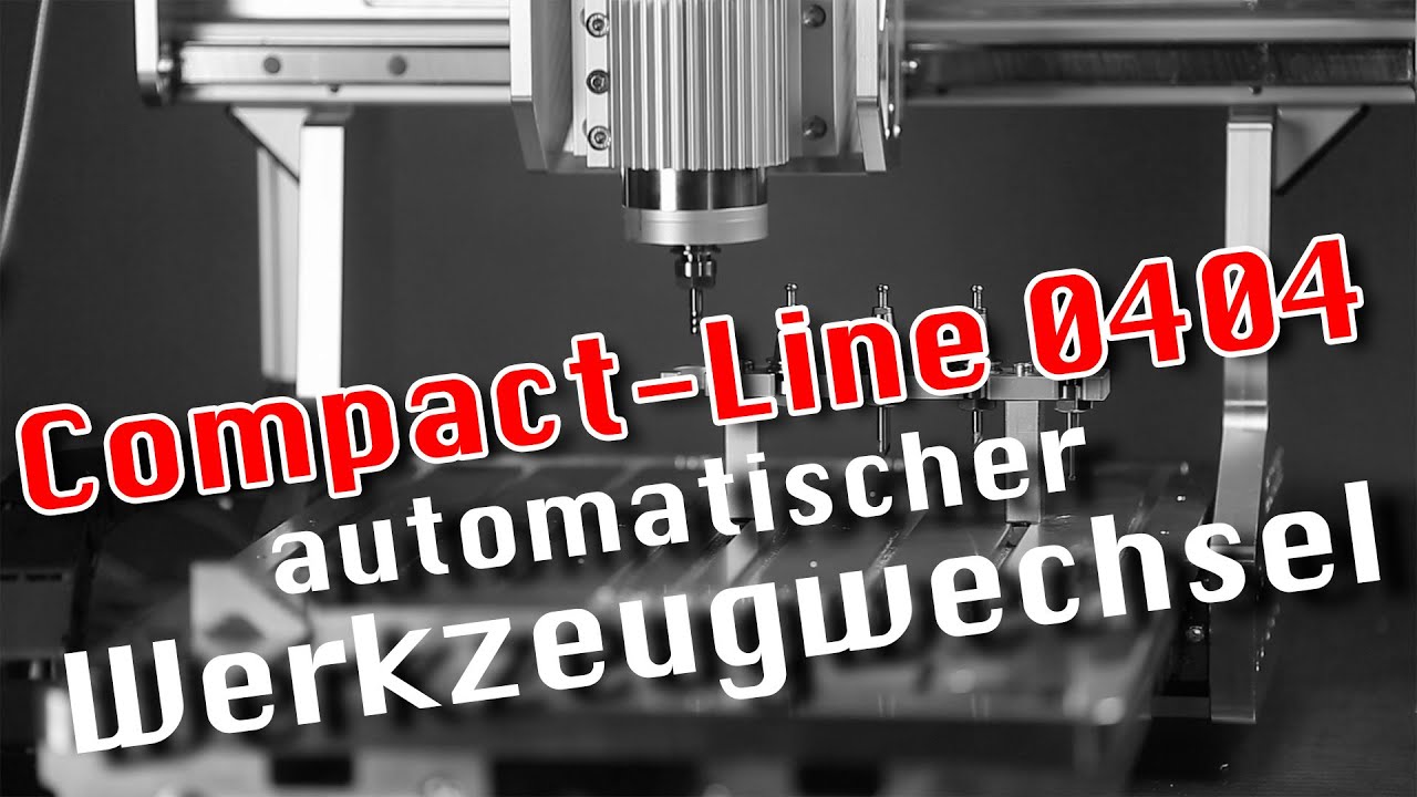 Sorotec Compact-Line 0404 CNC mit automatischem Werkzeugwechsler.