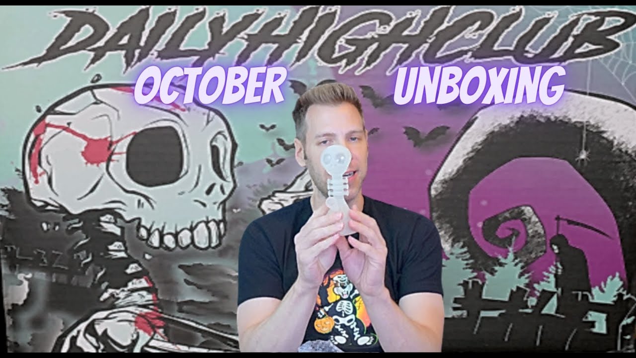 Daily High Club October 2022 Unboxing | GoStoner Reviews