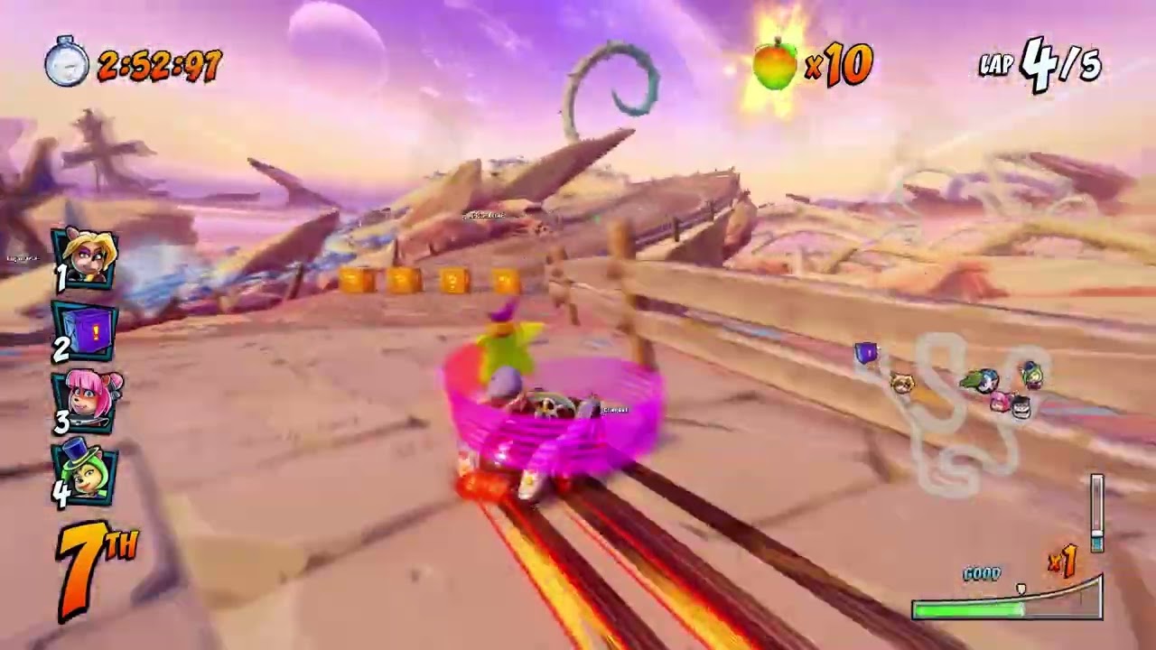 Crash Team Racing: Nitro Fueled - Competitive Races with Small Norm #256