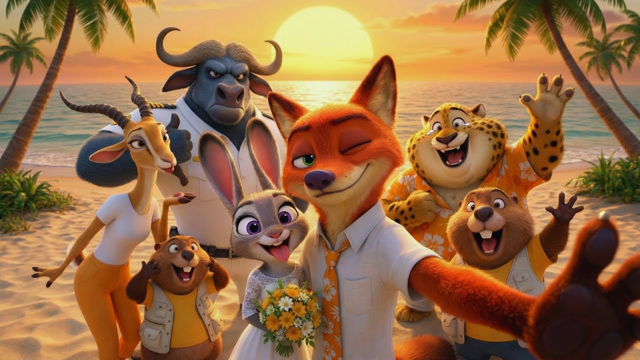 Finally! Nick & Judy’s Dream Wedding | WildeHopps Romantic Escape (Part 4 Full Story 4K)