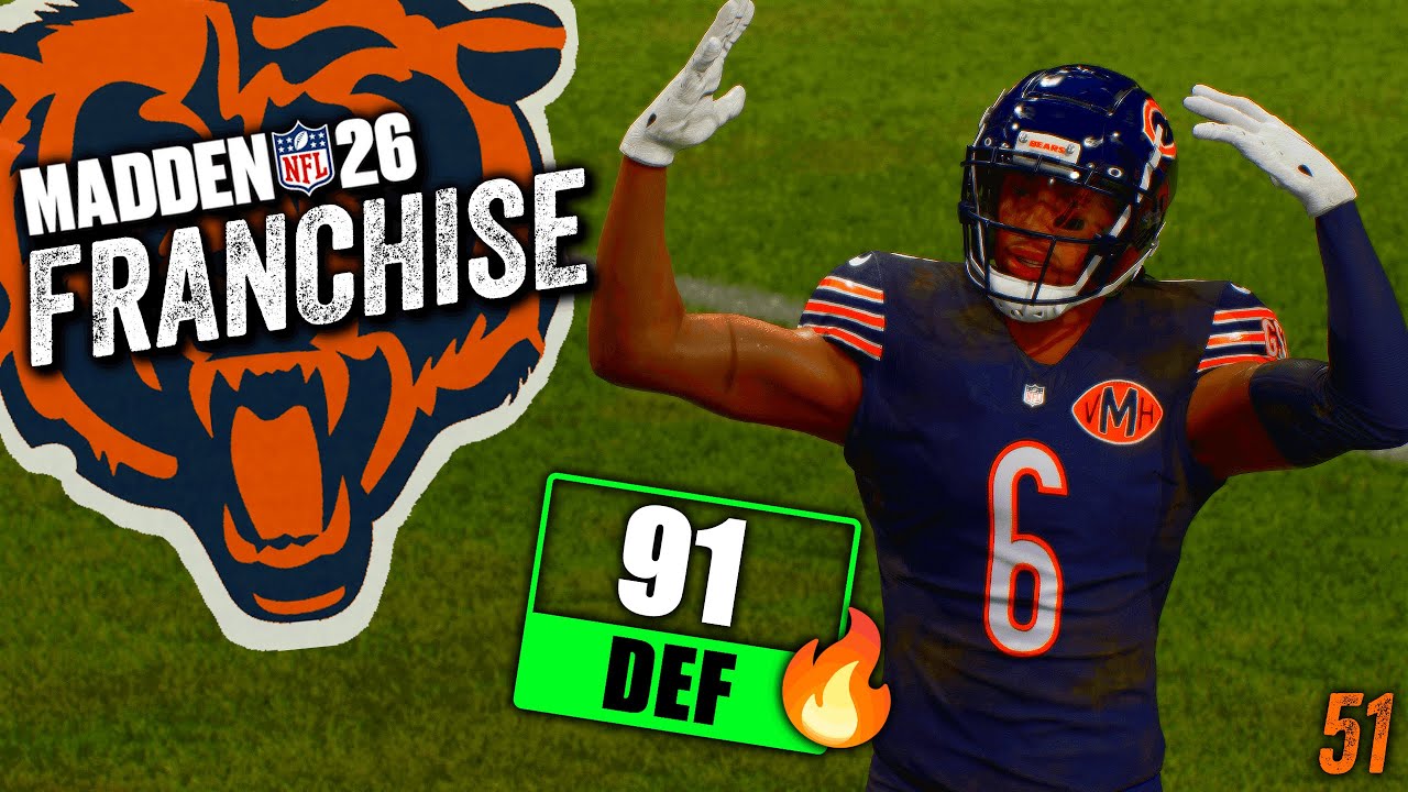 WOW!! This Defense Is LEGIT!! | Madden 26 Chicago Bears Franchise