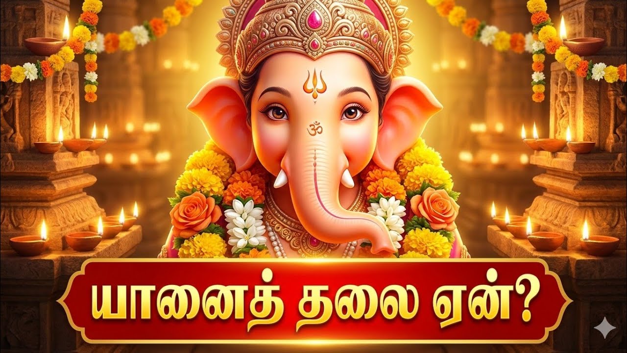  யானை தலை ஏன்?/Vinayagar Story/#devotional #StoryGloryTamil