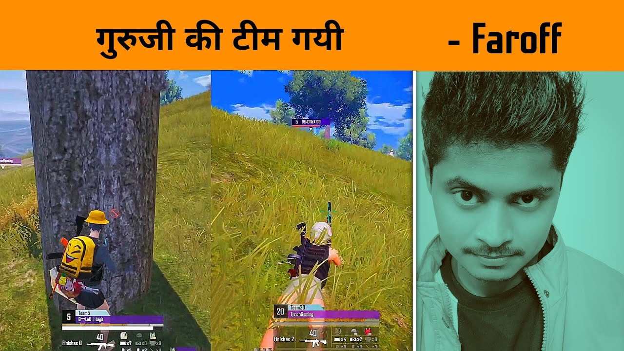 😂 Team Faroff vs GameXpro in last Circle in Worst situations - BGMI Custom match - GameXpro